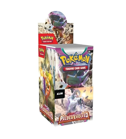 Pokemon TCG: Paldea Evolved - Half Booster Box (18 Packs)