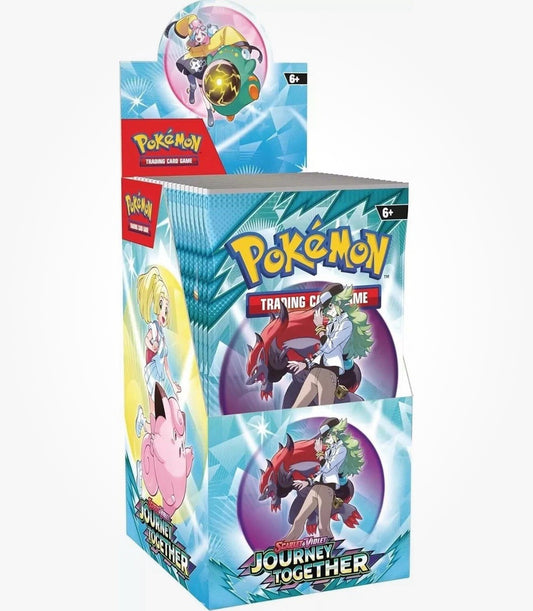 Pokemon TCG: Journey Together - Half Booster Box (18 Packs)