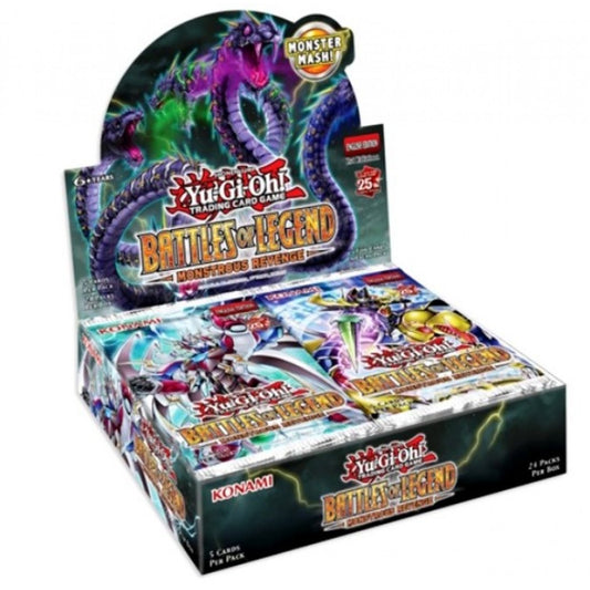Yu-Gi-Oh Battle of Legends: Monstrous Revenge Booster (24ct)